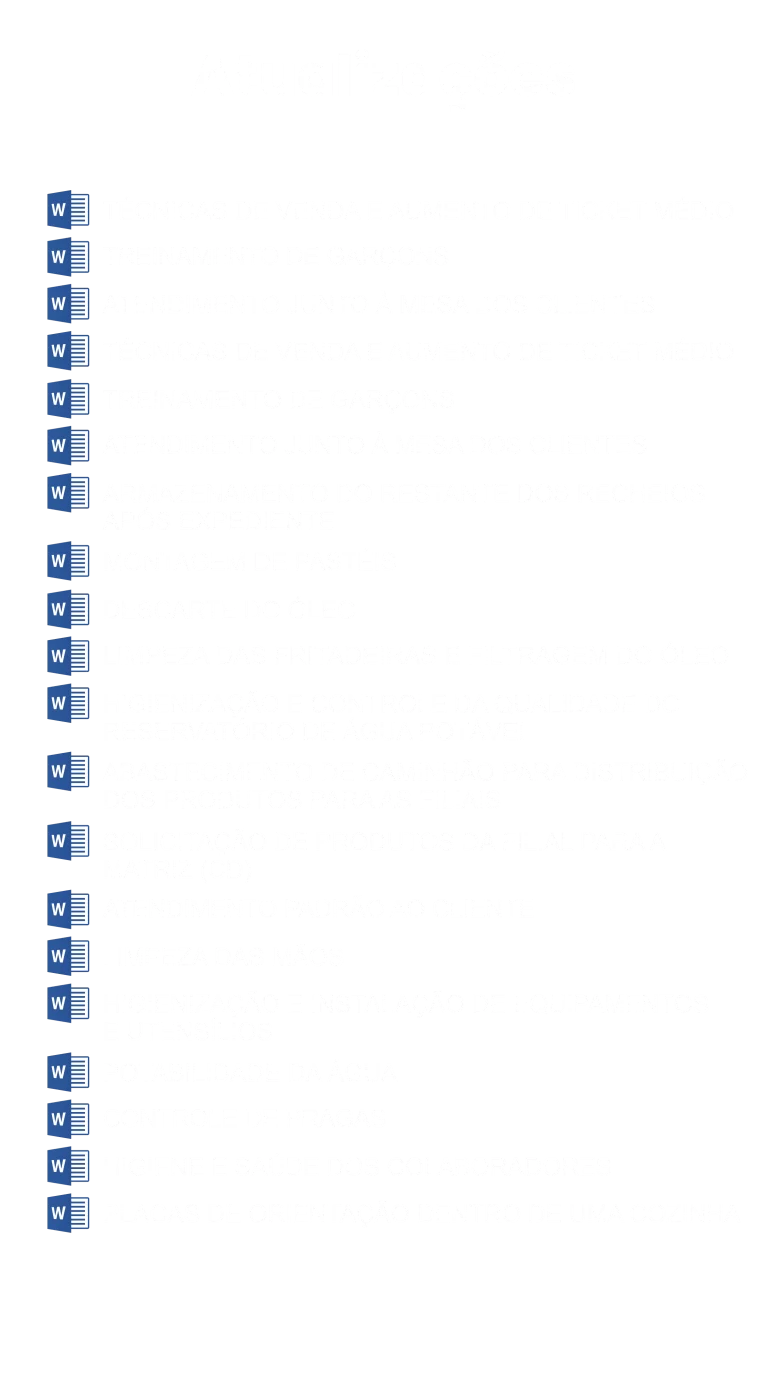 Atualizações-Restaurantes
