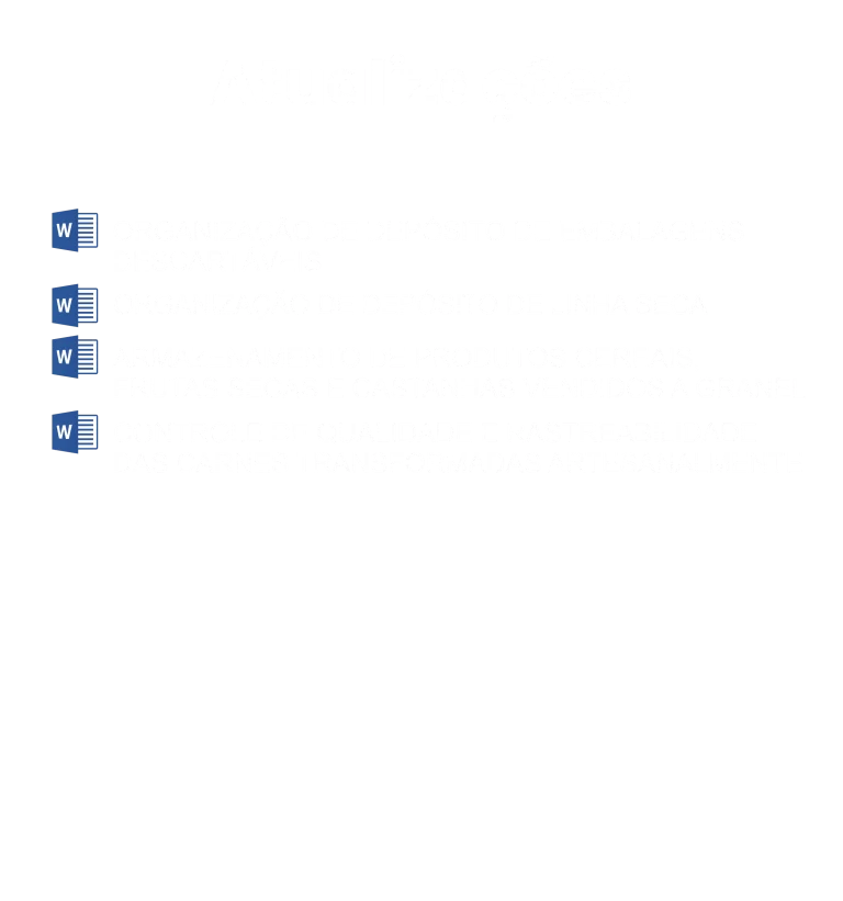 Atualizações-Supermercados